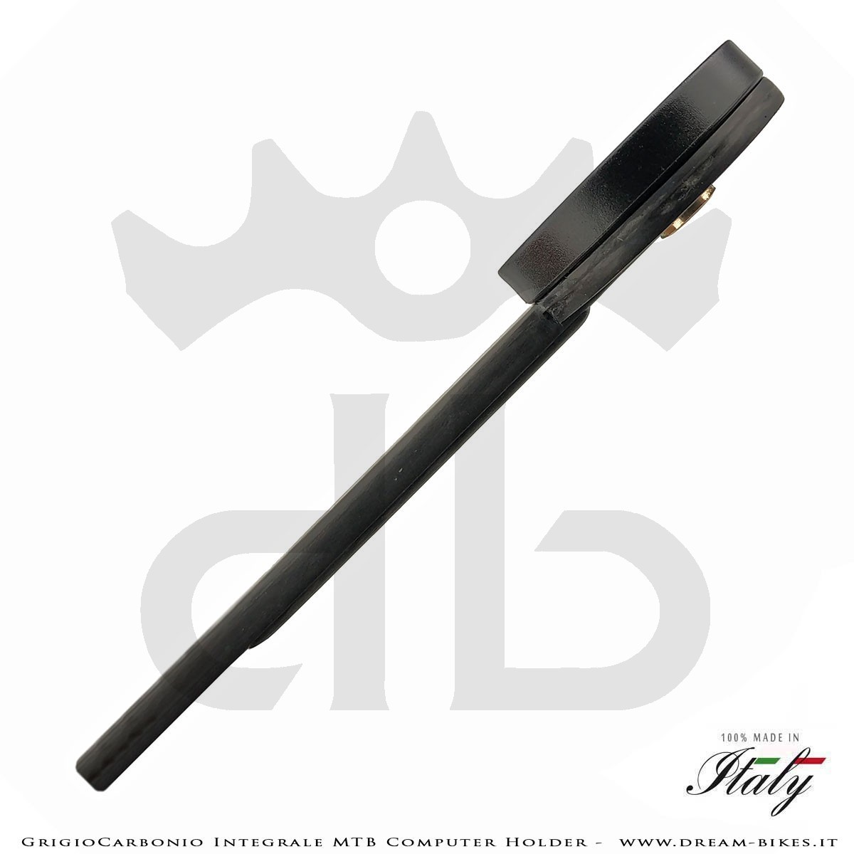 GrigioCarbonio Supporto Computer Per Manubrio Integrale MTB