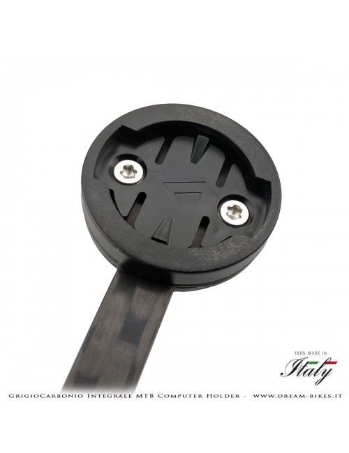 GrigioCarbonio Supporto Computer Per Manubrio Integrale MTB