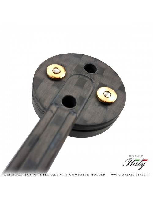 GrigioCarbonio Supporto Computer Per Manubrio Integrale MTB