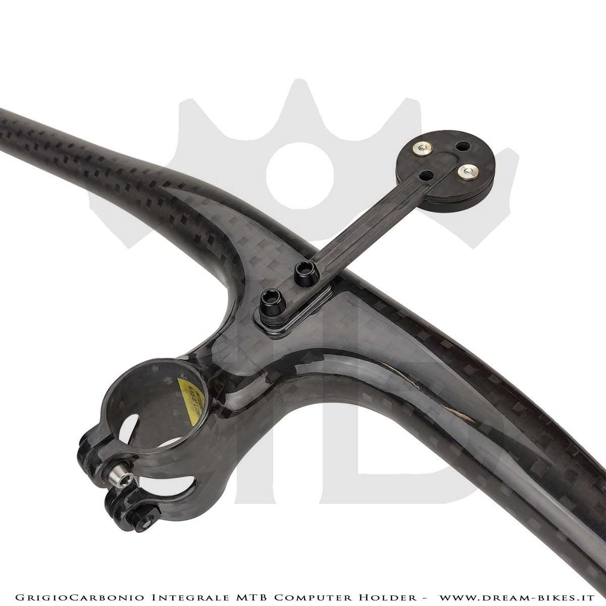 GrigioCarbonio Computer Holder For Integrale MTB Handlebar