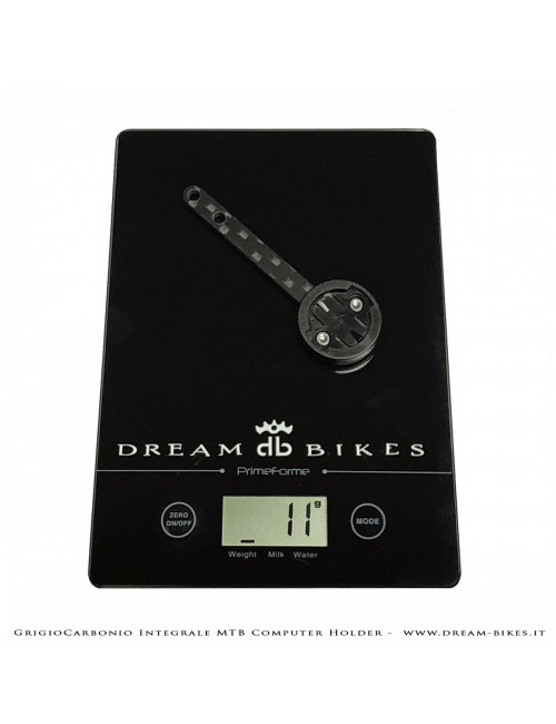 GrigioCarbonio Supporto Computer Per Manubrio Integrale MTB