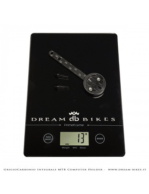 GrigioCarbonio Supporto Computer Per Manubrio Integrale MTB