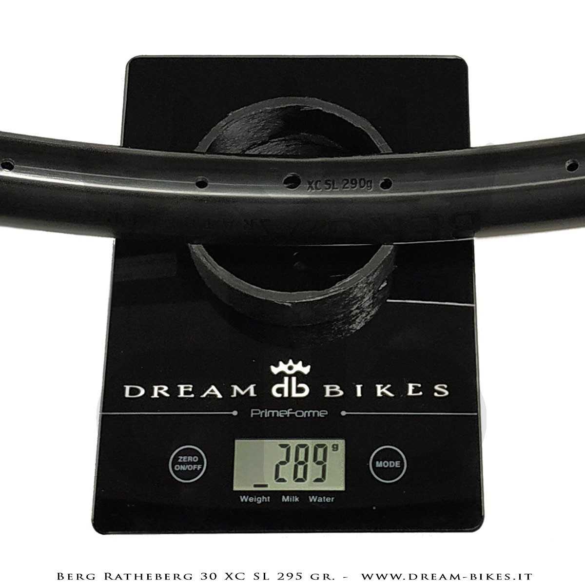 PORTE (ex BERG) Rathe 30 XC SL 290 gr. Carbon 29" Clincher Rim