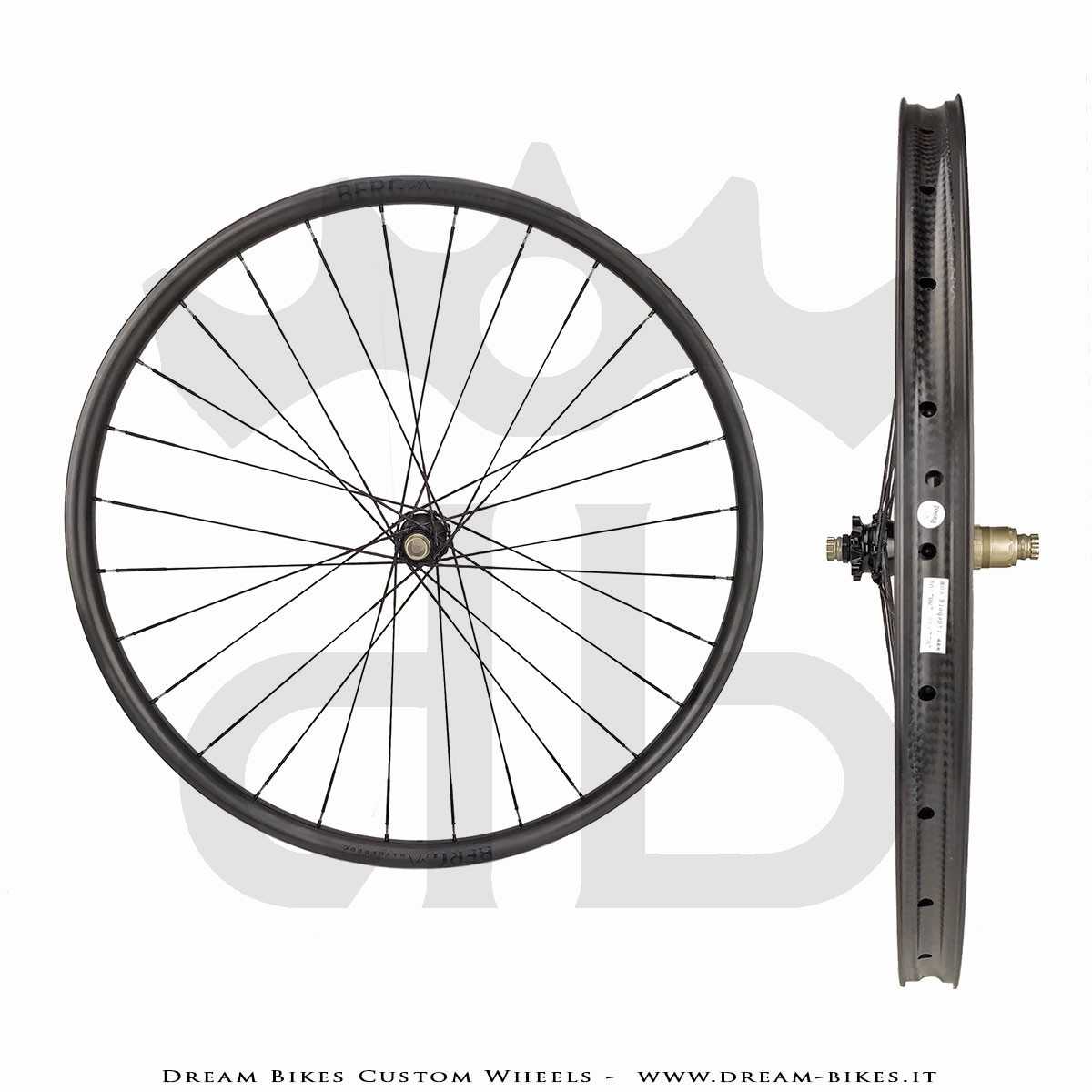 Ruote 29" Berg Ratheberg 30 XC SL - Extralite HyperBoost3 - Berd Dyneema - 970 gr.