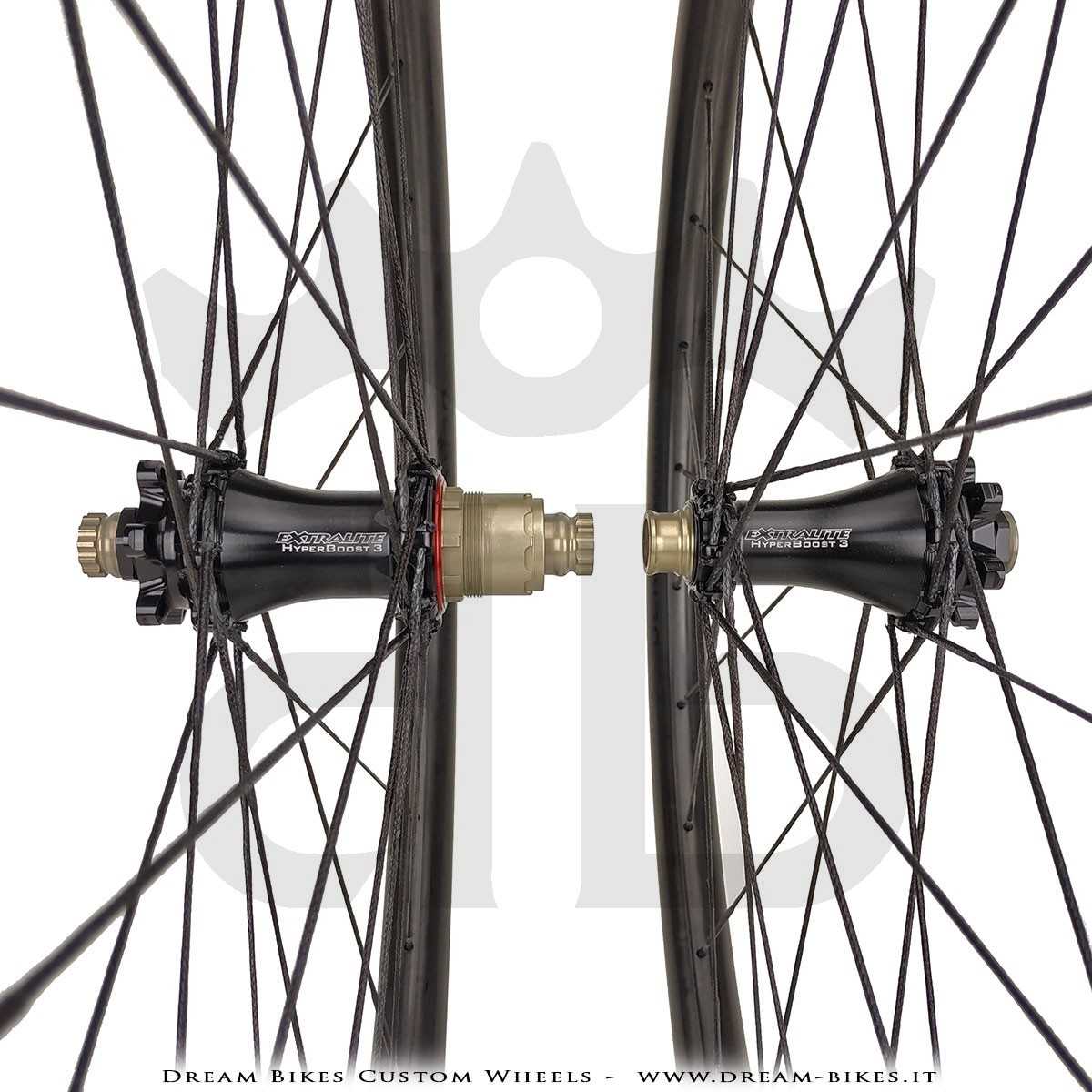 Ruote 29" Berg Ratheberg 30 XC SL - Extralite HyperBoost3 - Berd Dyneema - 970 gr.