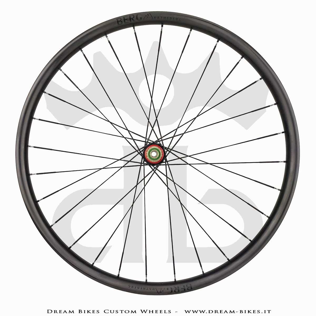 Ruote 29" Berg Ratheberg 30 XC SL - Extralite HyperBoost3 - Berd Dyneema - 970 gr.