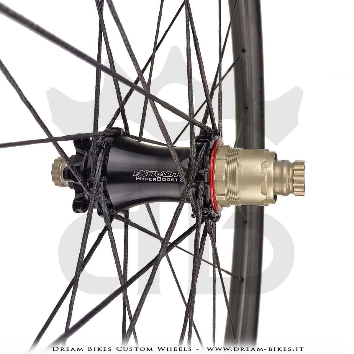Ruote 29" Berg Ratheberg 30 XC SL - Extralite HyperBoost3 - Berd Dyneema - 970 gr.