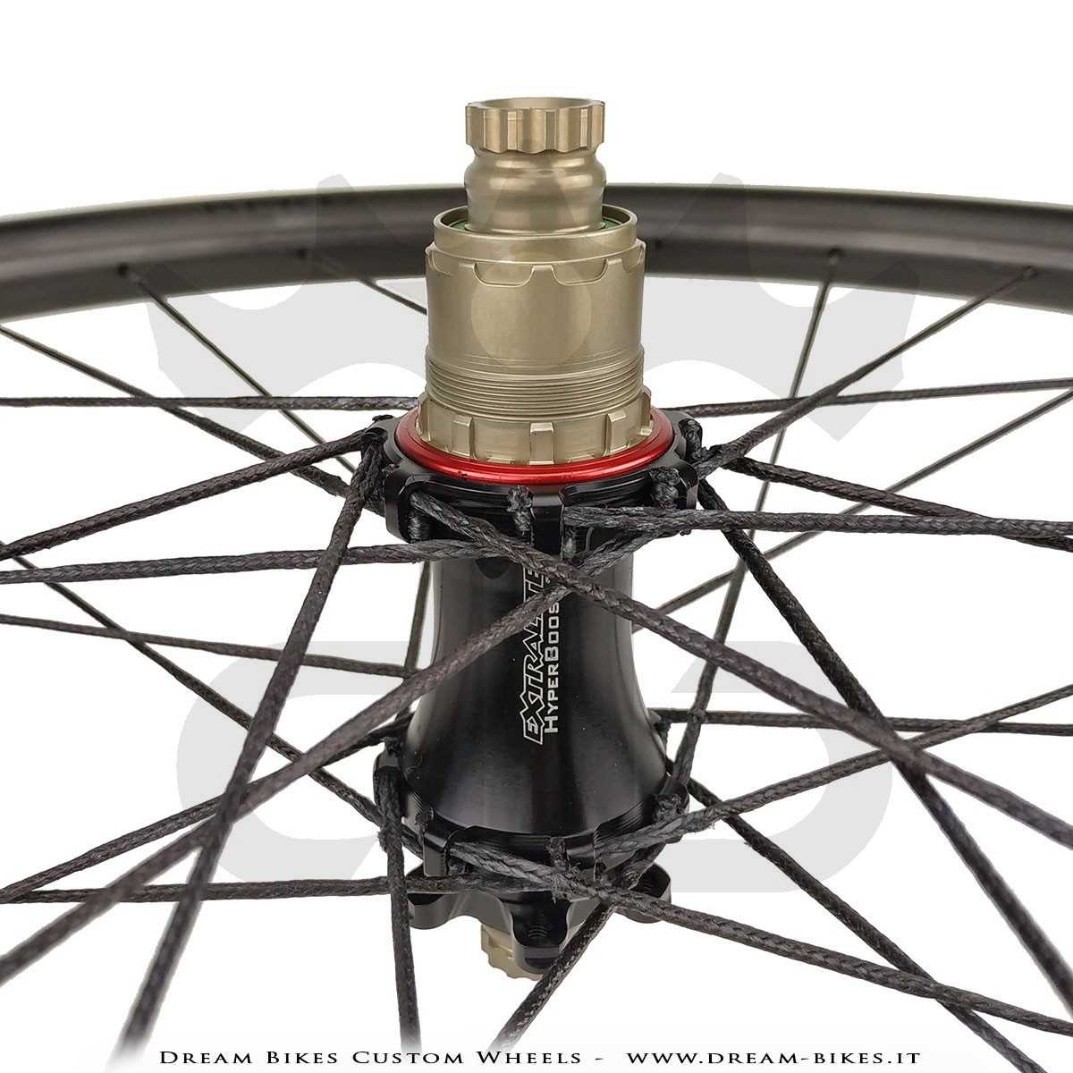 Ruote 29" Berg Ratheberg 30 XC SL - Extralite HyperBoost3 - Berd Dyneema - 970 gr.