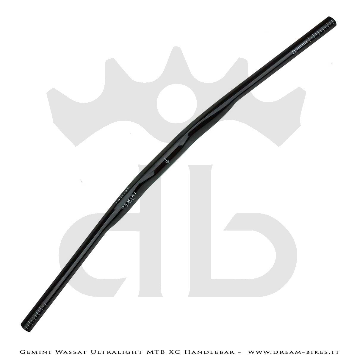 Gemini Wassat Ultralight MTB XC Carbon Handlebar 99 gr.