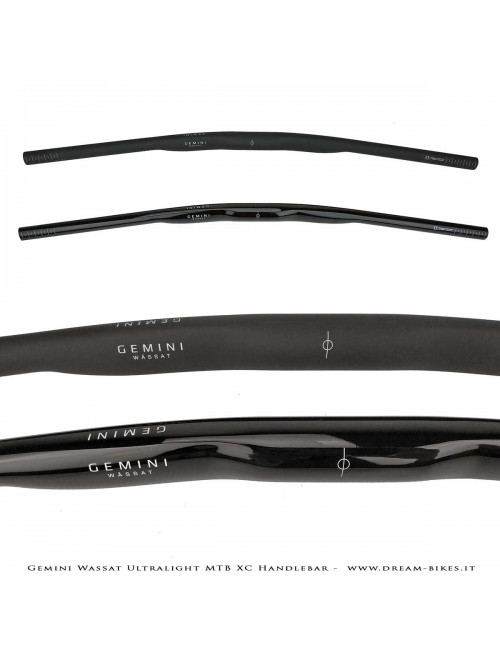 Gemini Wassat Curva Manubrio Carbon MTB XC Ultraleggera 99 gr.