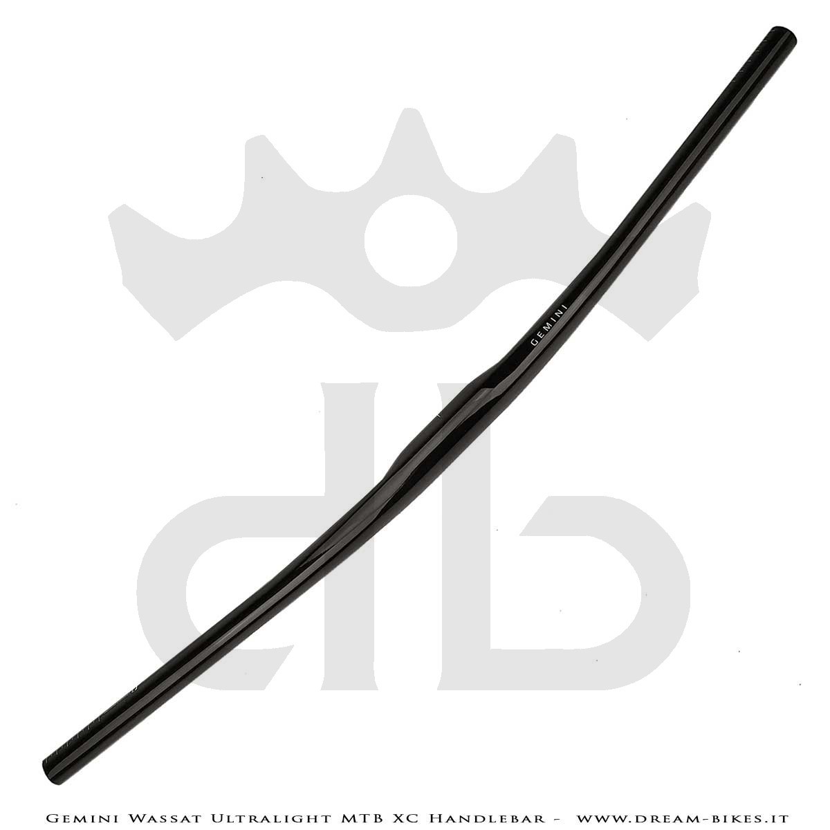 Gemini Wassat Curva Manubrio Carbon MTB XC Ultraleggera 99 gr.