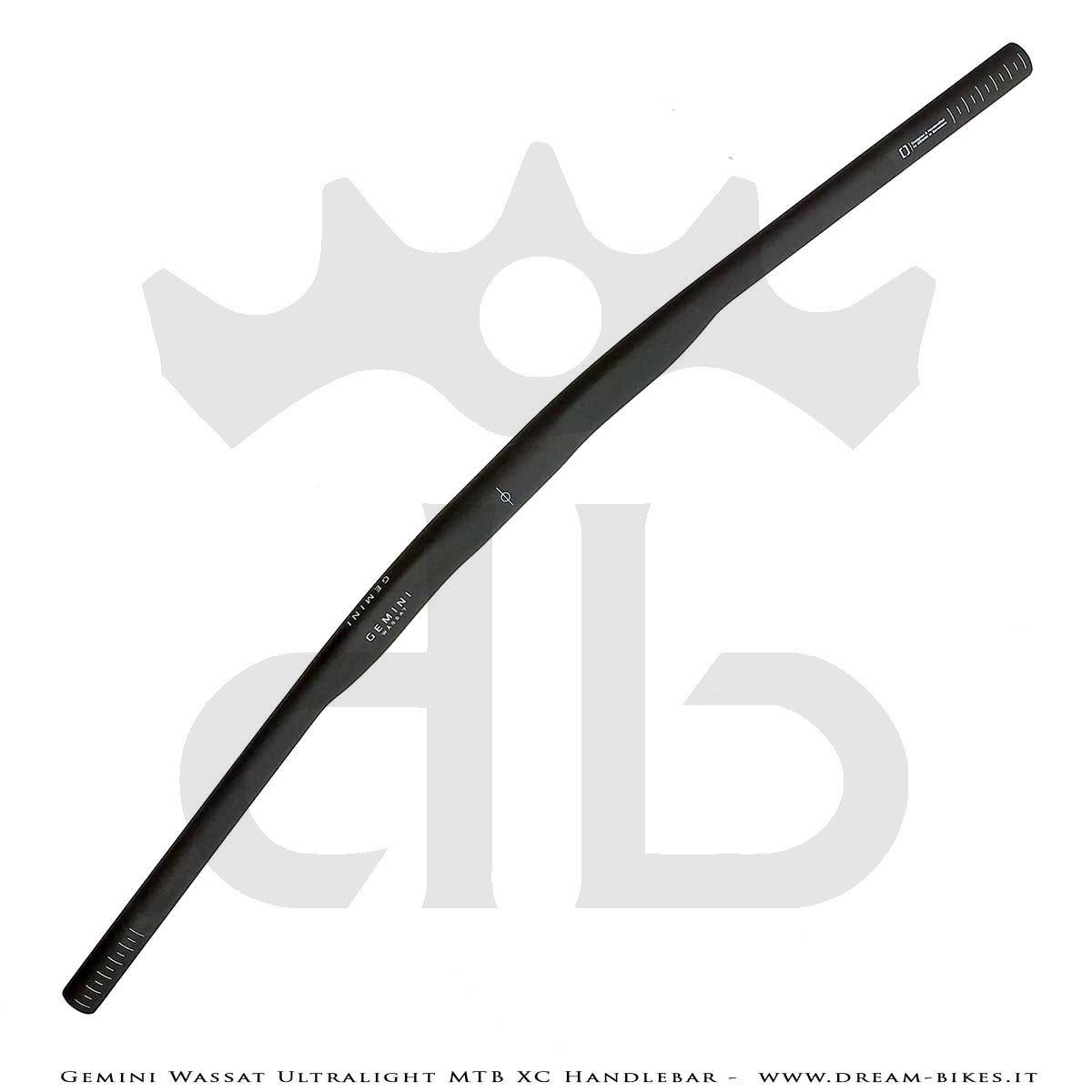 Gemini Wassat Ultralight MTB XC Carbon Handlebar 99 gr.
