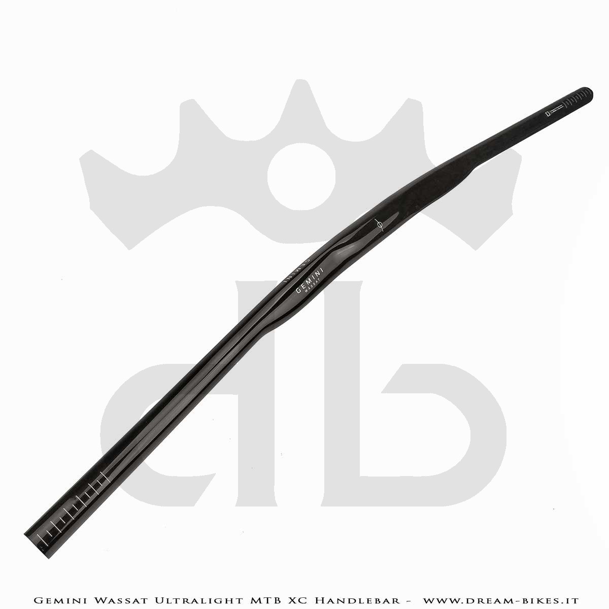 Gemini Wassat Curva Manubrio Carbon MTB XC Ultraleggera 99 gr.