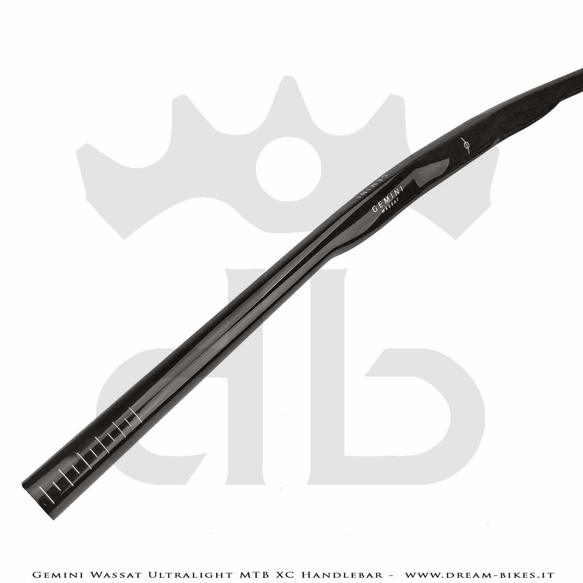 Gemini Wassat Curva Manubrio Carbon MTB XC Ultraleggera 99 gr.