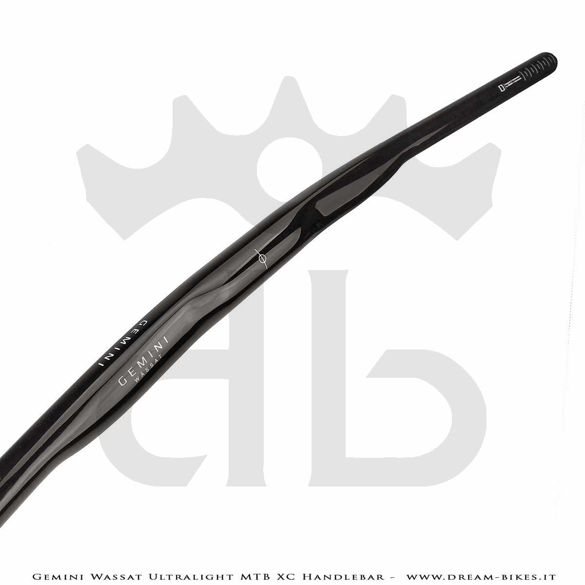 Gemini Wassat Curva Manubrio Carbon MTB XC Ultraleggera 99 gr.