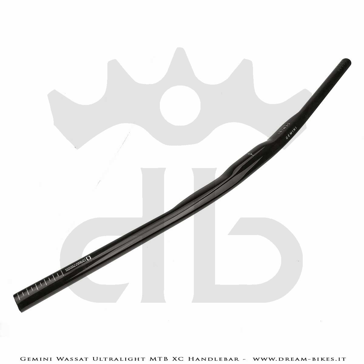 Gemini Wassat Ultralight MTB XC Carbon Handlebar 99 gr.