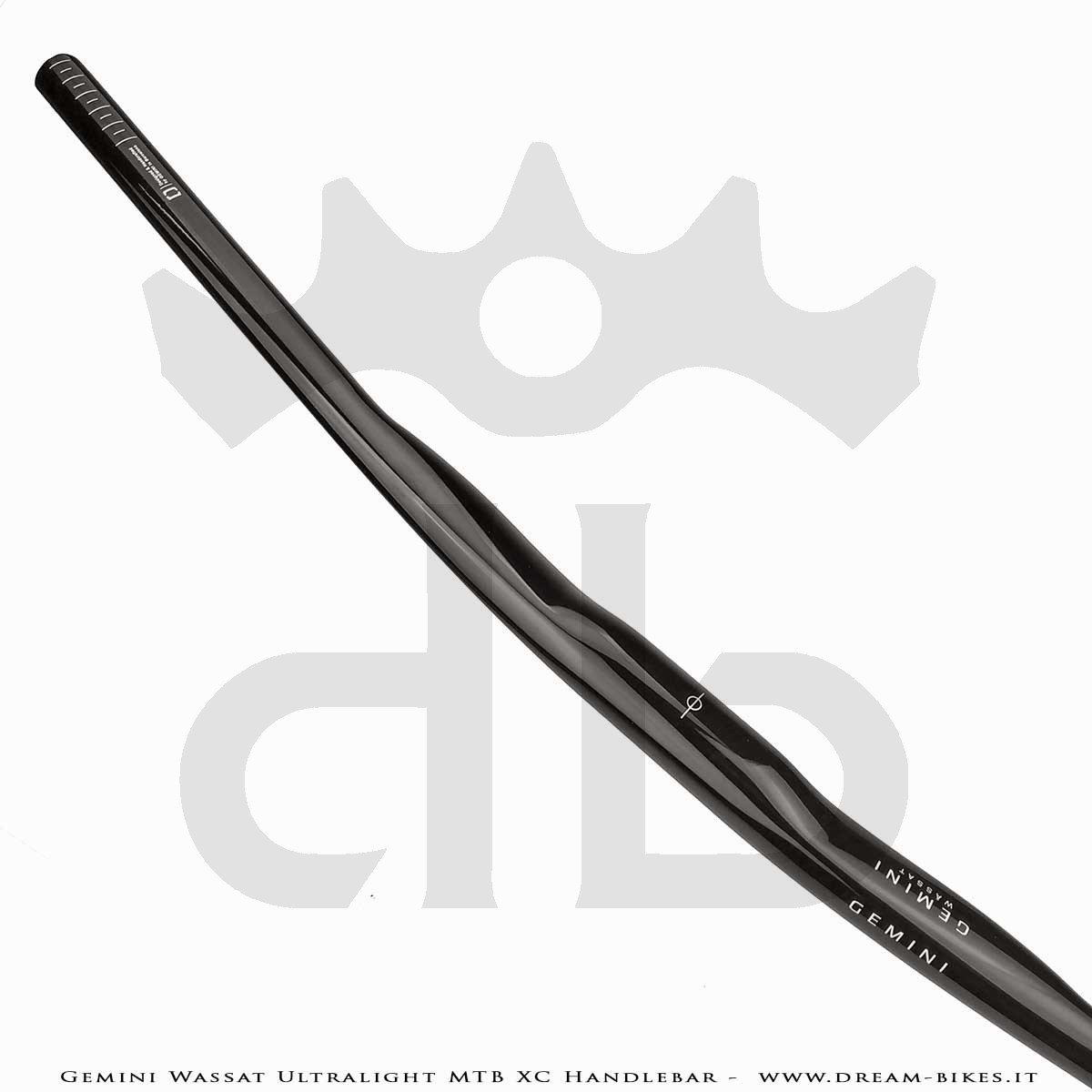 Gemini Wassat Ultralight MTB XC Carbon Handlebar 99 gr.