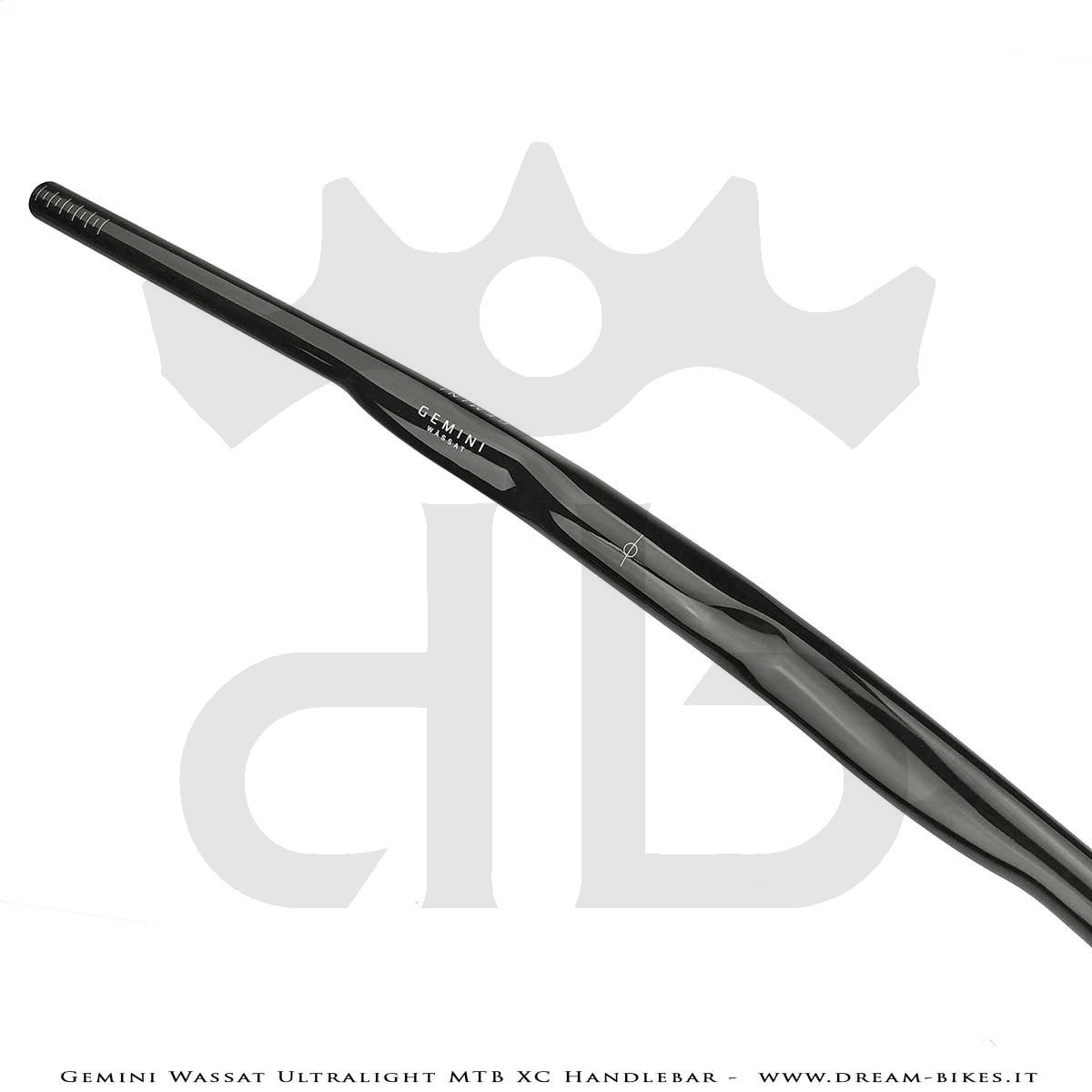 Gemini Wassat Ultralight MTB XC Carbon Handlebar 99 gr.