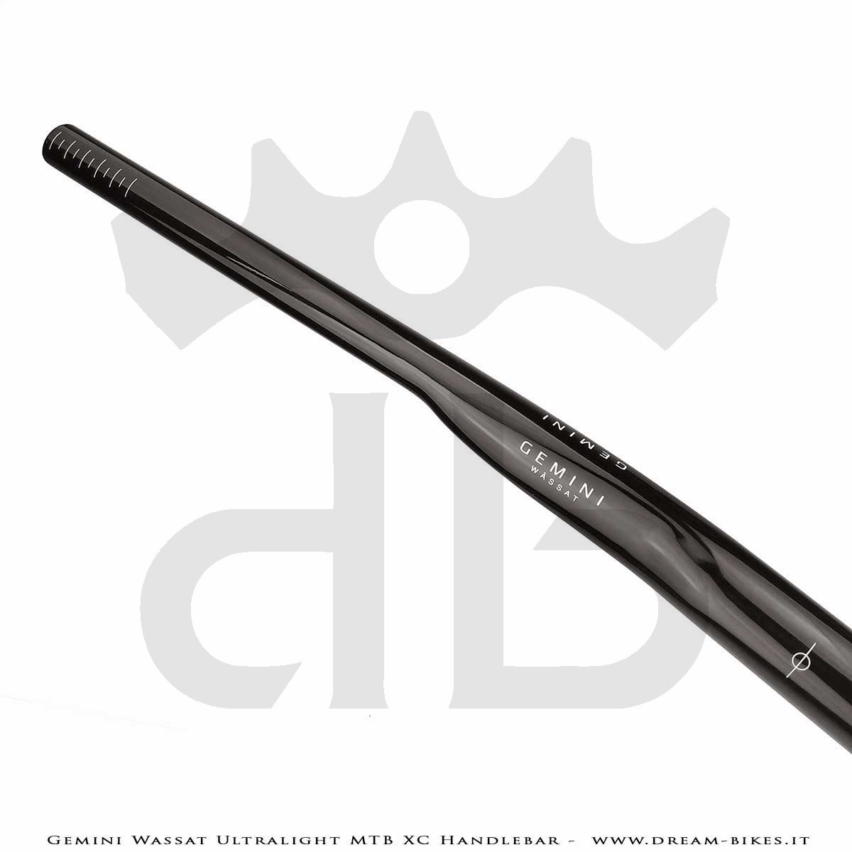 Gemini Wassat Curva Manubrio Carbon MTB XC Ultraleggera 99 gr.