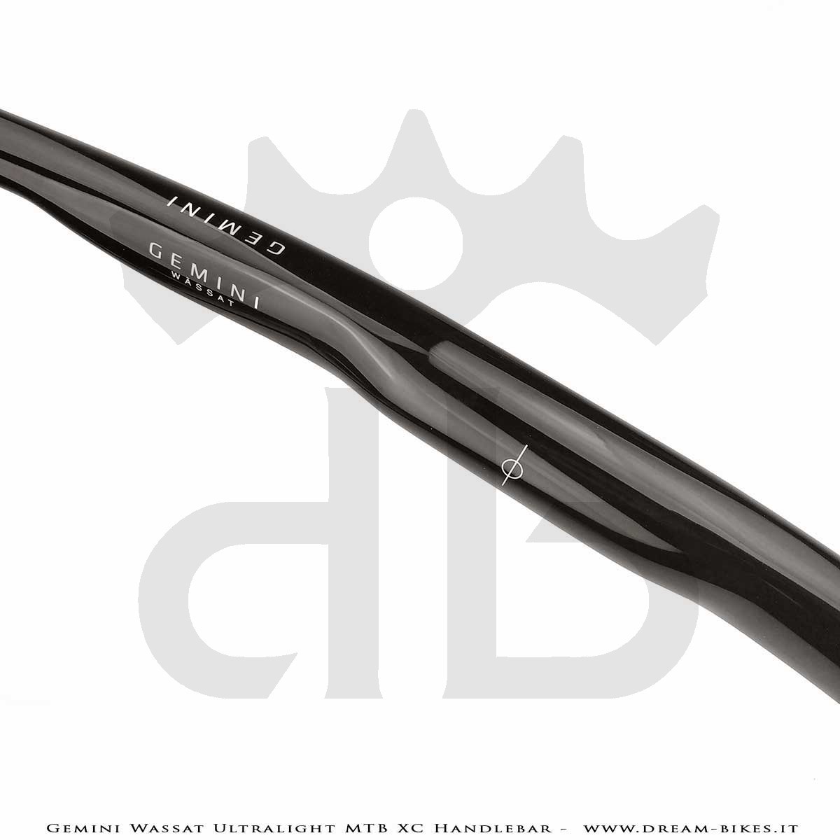 Gemini Wassat Curva Manubrio Carbon MTB XC Ultraleggera 99 gr.