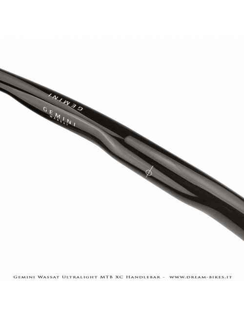 Gemini Wassat Ultralight MTB XC Carbon Handlebar 99 gr.