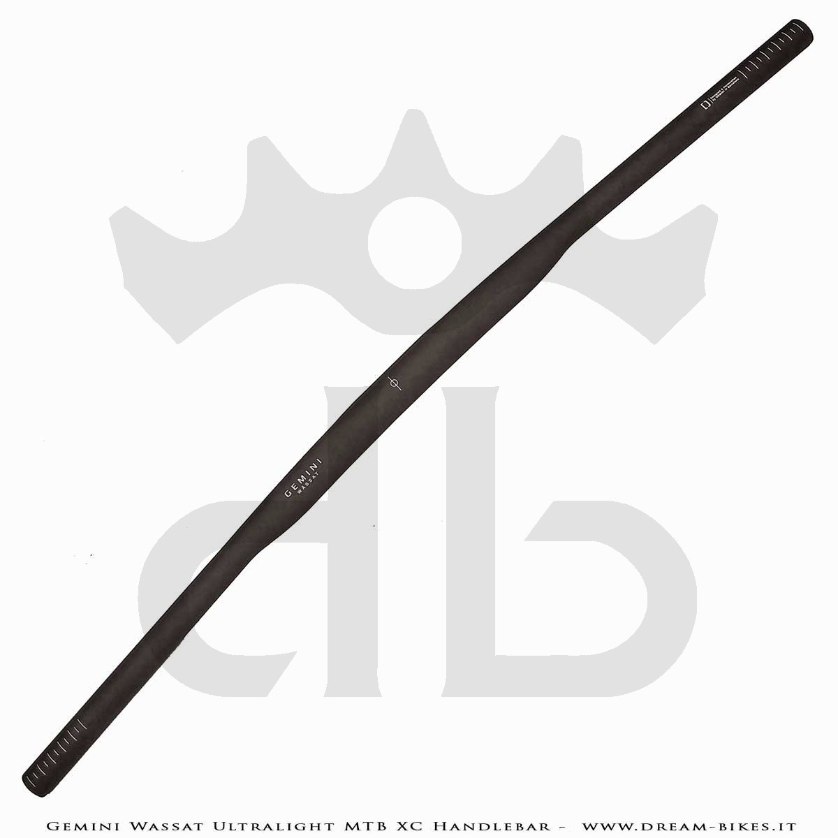 Gemini Wassat Curva Manubrio Carbon MTB XC Ultraleggera 99 gr.