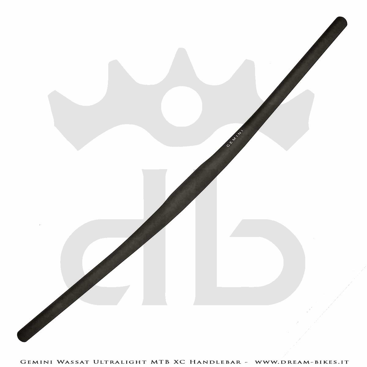 Gemini Wassat Curva Manubrio Carbon MTB XC Ultraleggera 99 gr.