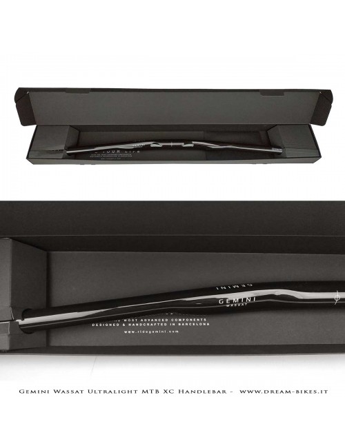 Gemini Wassat Curva Manubrio Carbon MTB XC Ultraleggera 99 gr.