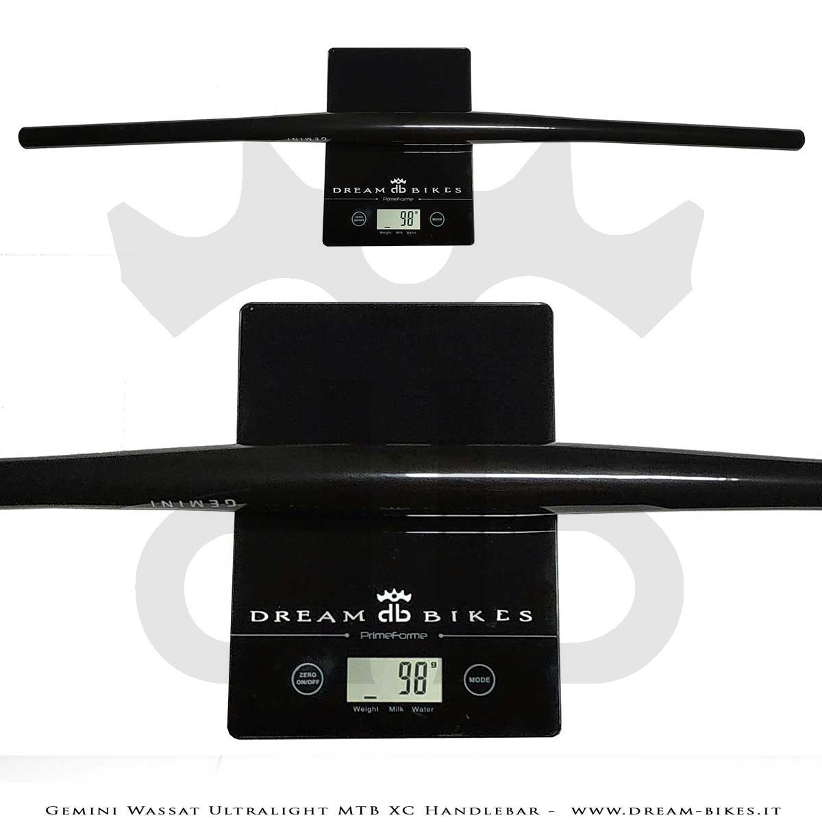 Gemini Wassat Ultralight MTB XC Carbon Handlebar 99 gr.