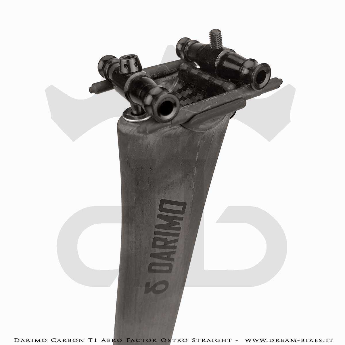 Darimo Carbon T1 Factor Ostro Straight Ultralight Seatpost 0 mm Offset