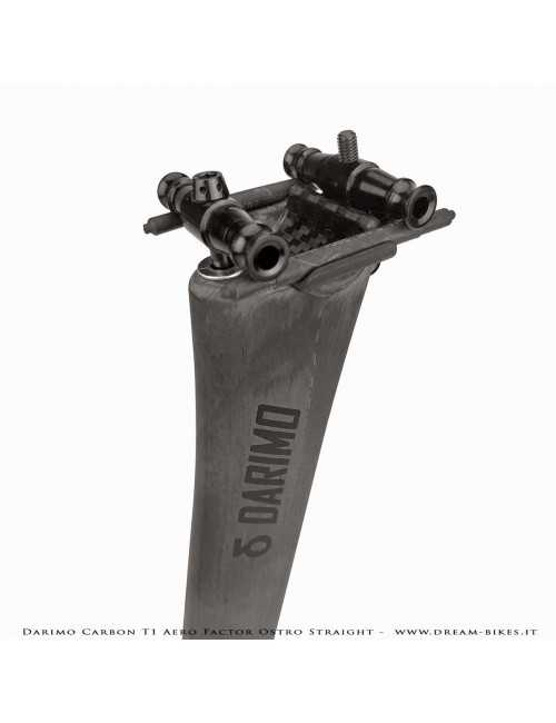 Darimo Carbon T1 Aero Factor Ostro Straight Reggisella Verticale Ultraleggero