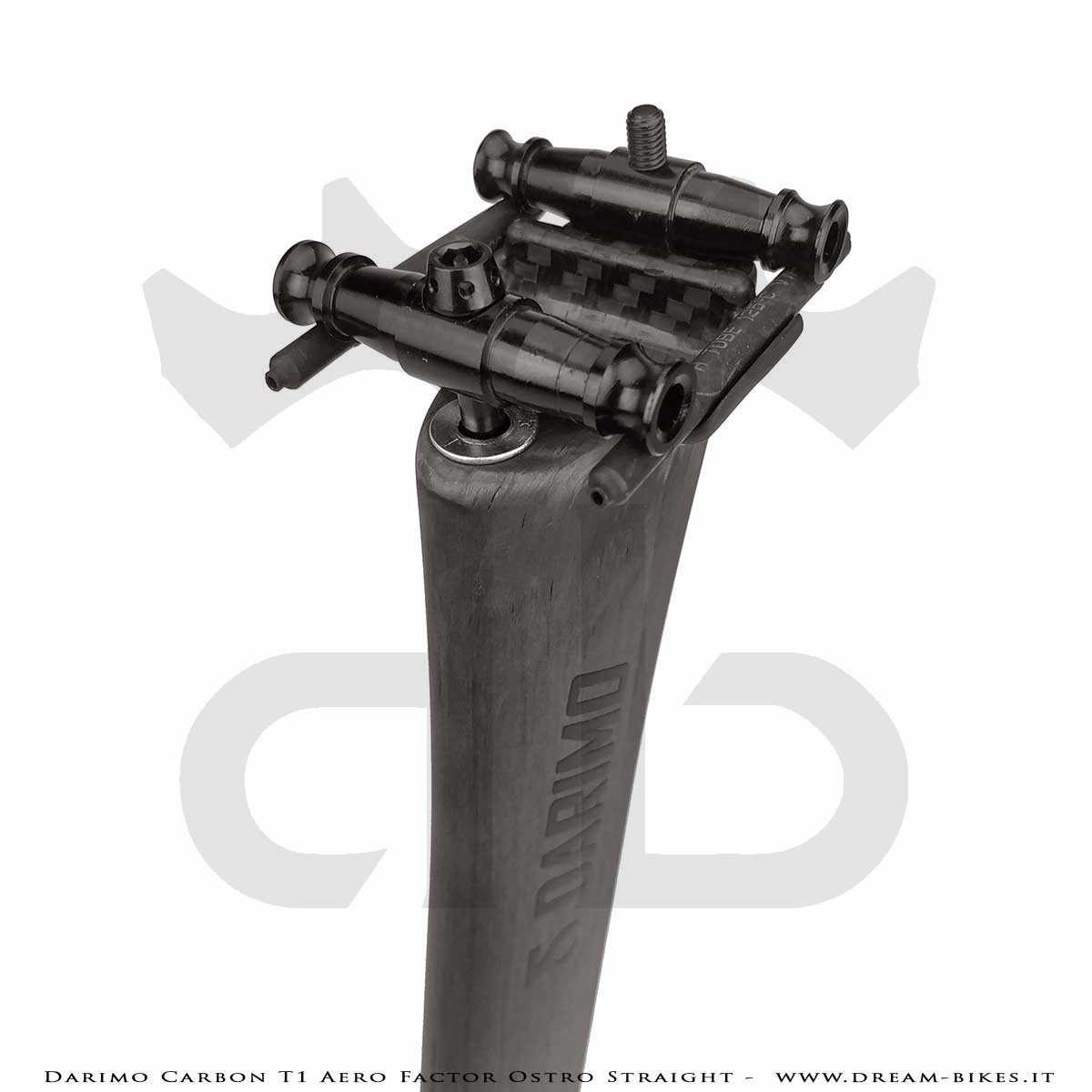 Darimo Carbon T1 Factor Ostro Straight Ultralight Seatpost 0 mm Offset
