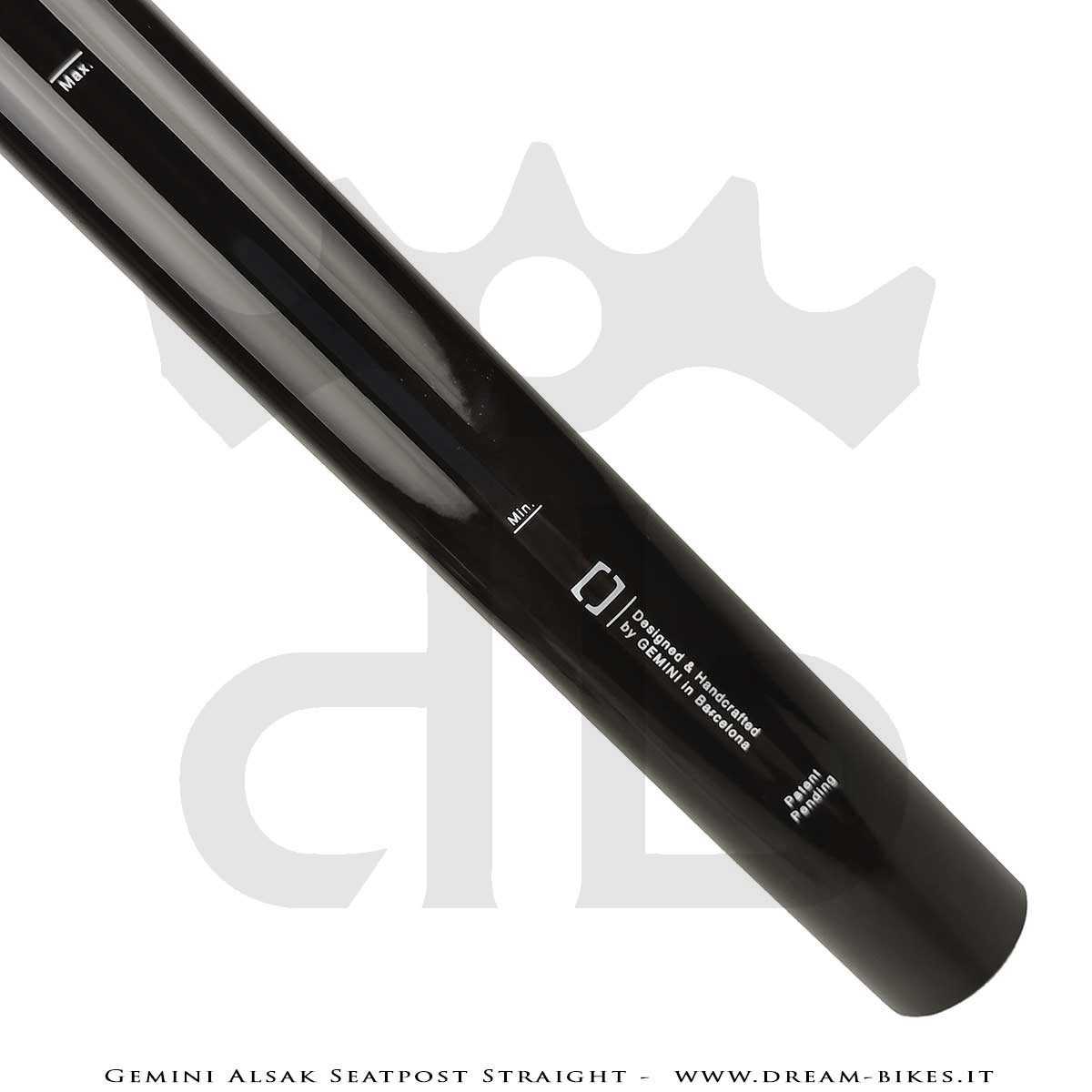 Gemini Alsak Ultralight Seatpost From 69 gr.
