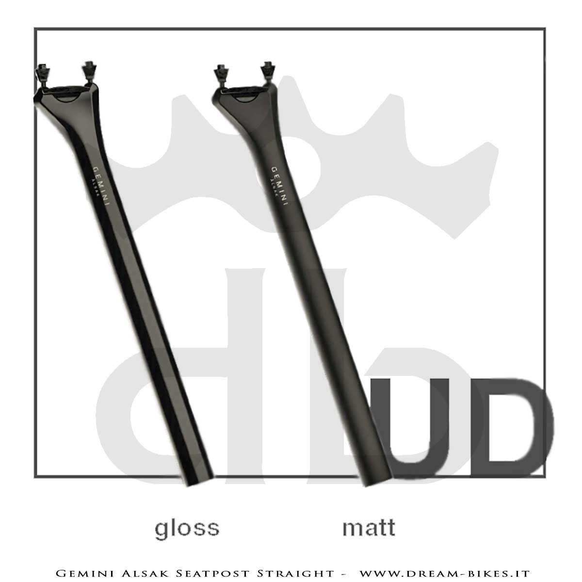 Gemini Alsak Ultralight Seatpost From 69 gr.