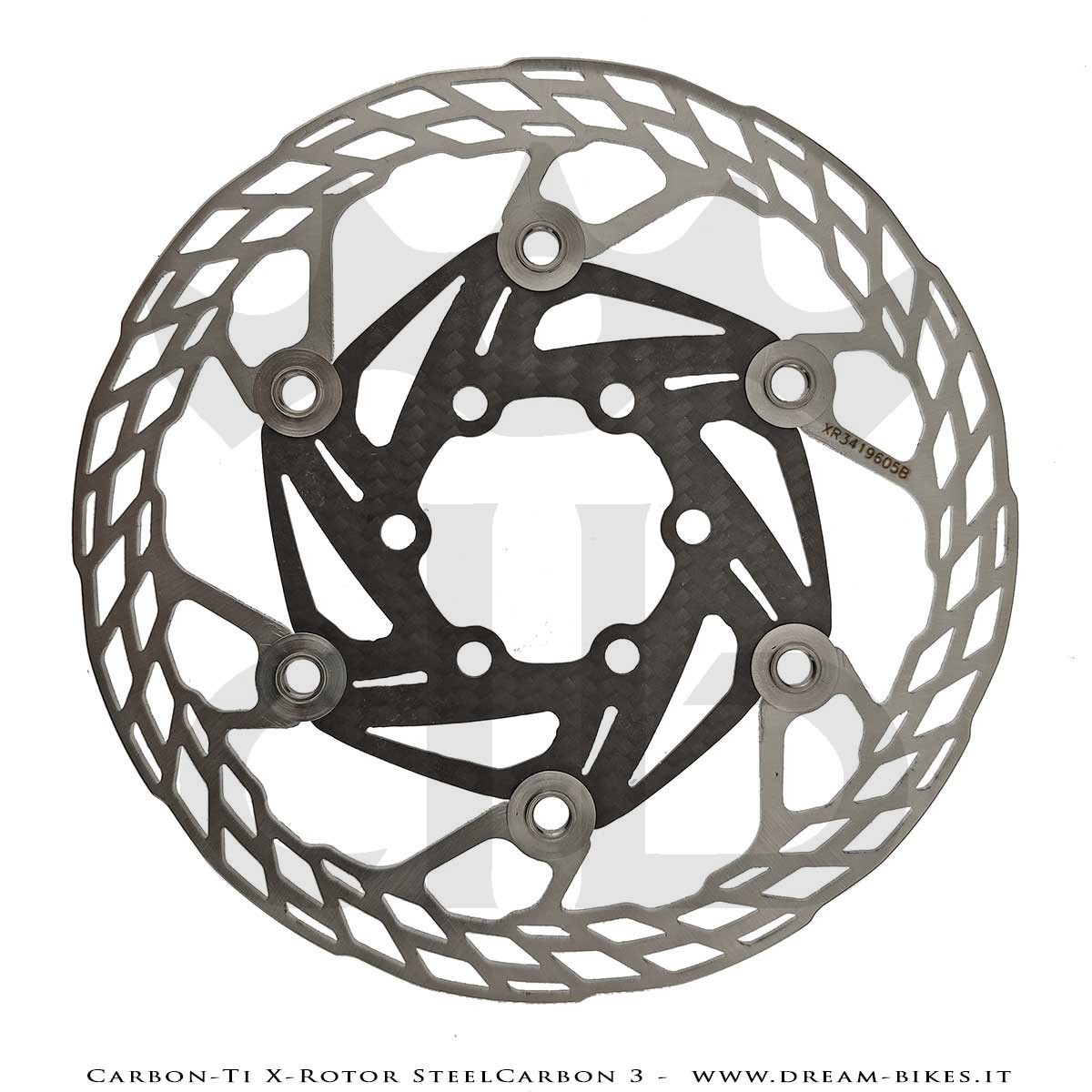Carbon-Ti X-Rotor SteelCarbon 3 Disco Freno