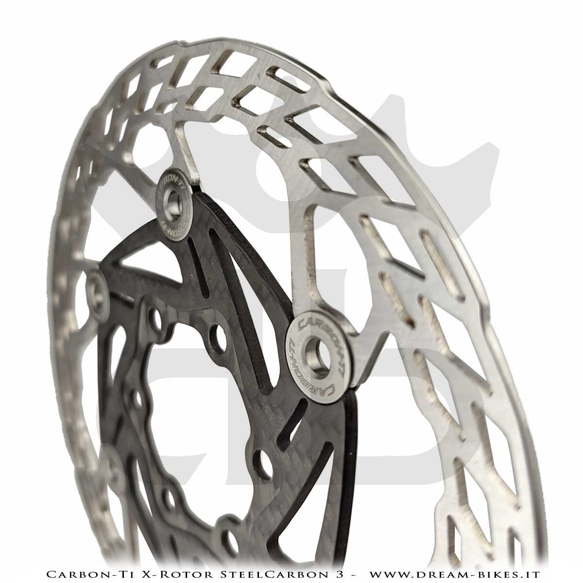 Carbon-Ti X-Rotor SteelCarbon 3 Disco Freno