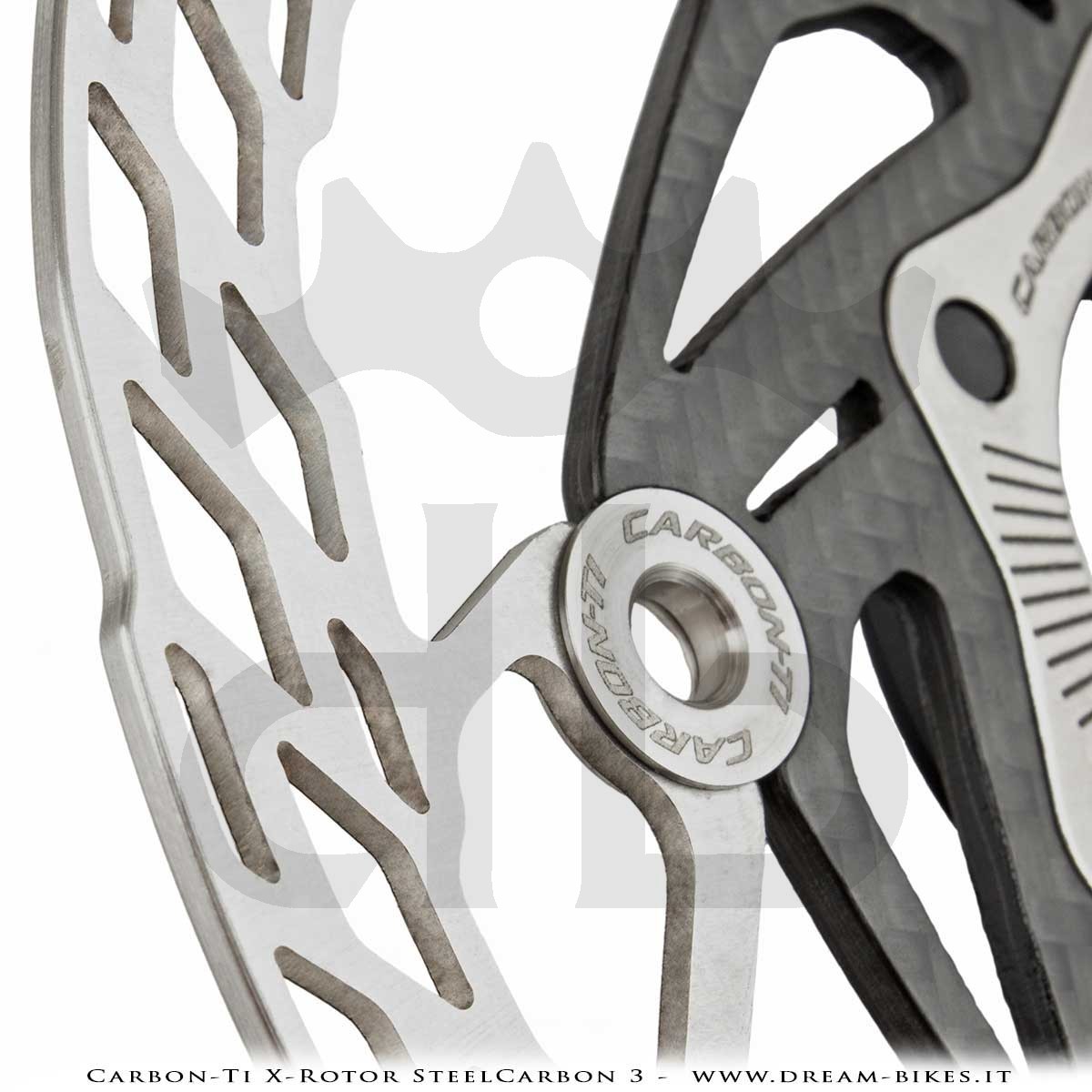 Carbon-Ti X-Rotor SteelCarbon 3 Center Lock Disc Brake Rotor