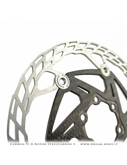 Carbon-Ti X-Rotor SteelCarbon 3 Center Lock Disc Brake Rotor
