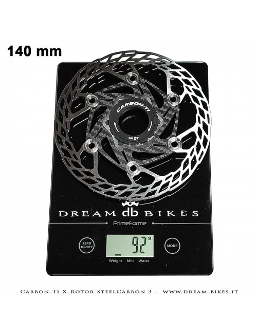 Carbon-Ti X-Rotor SteelCarbon 3 Center Lock Disc Brake Rotor