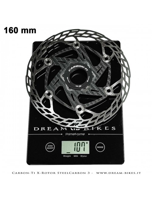 Carbon-Ti X-Rotor SteelCarbon 3 Center Lock Disc Brake Rotor