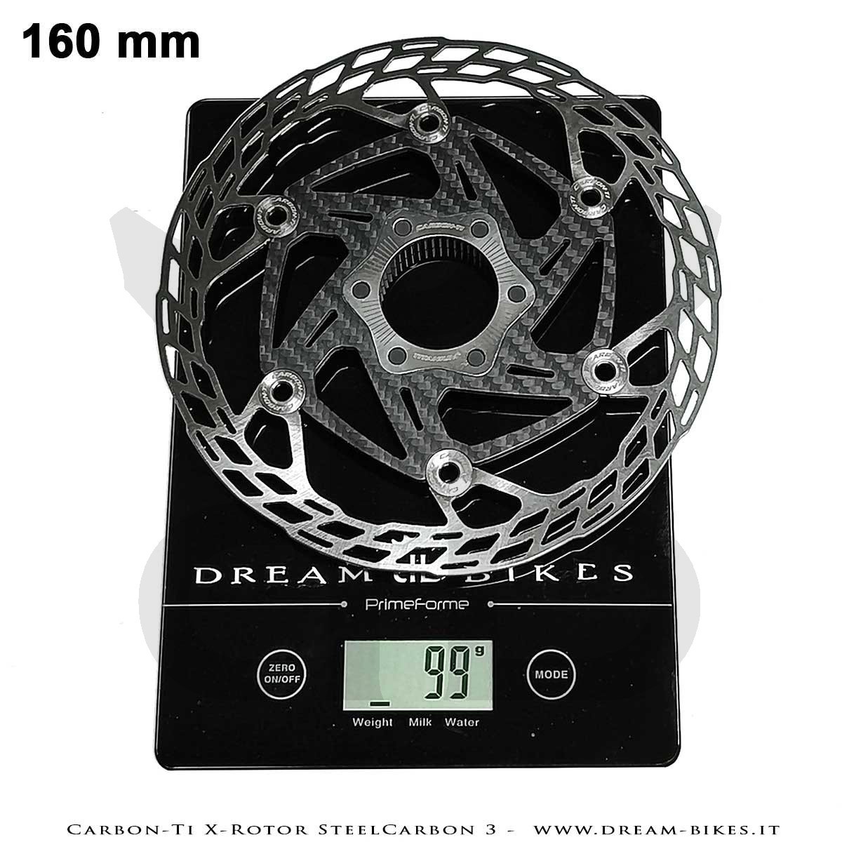 Carbon-Ti X-Rotor SteelCarbon 3 Center Lock Disc Brake Rotor