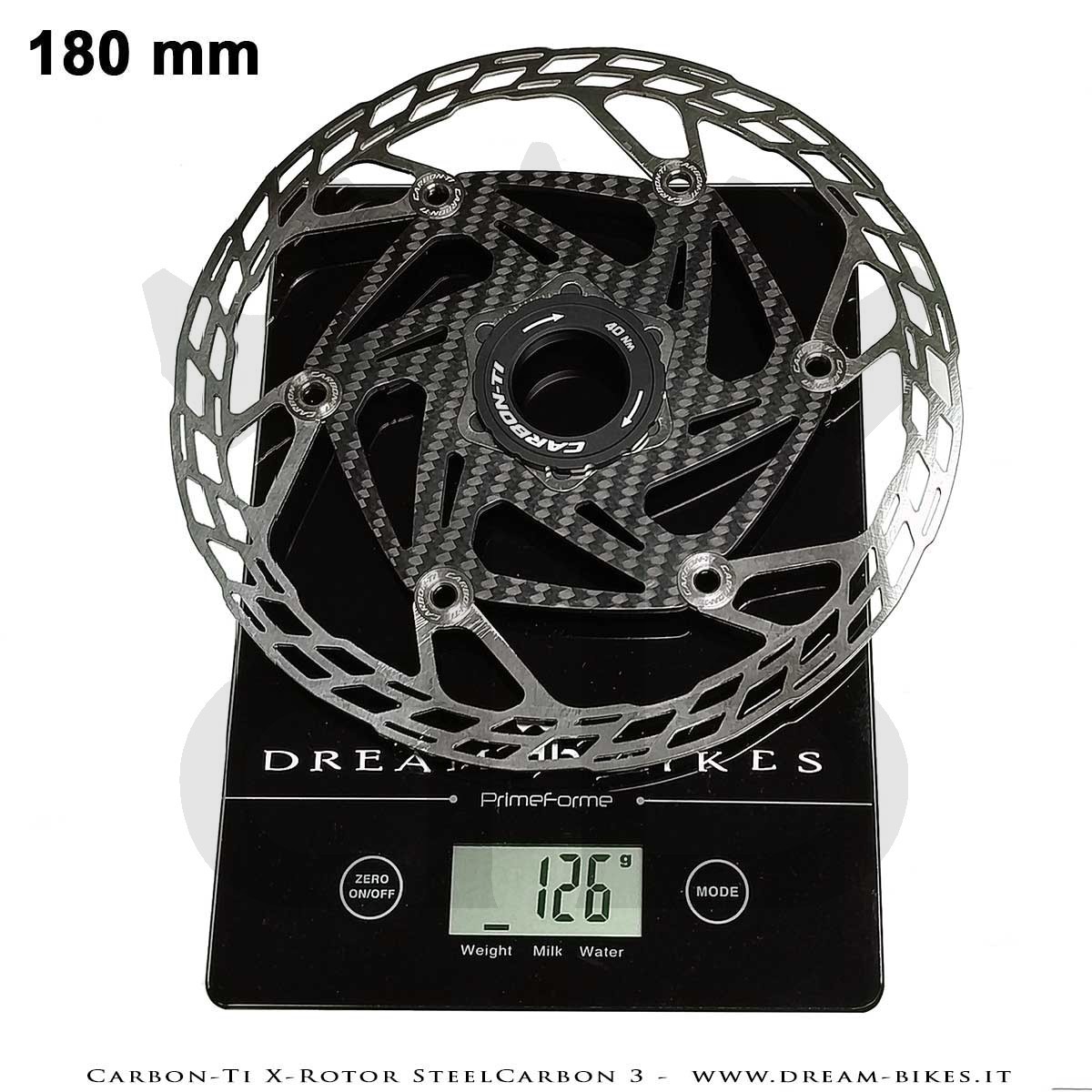 Carbon-Ti X-Rotor SteelCarbon 3 Center Lock Disc Brake Rotor