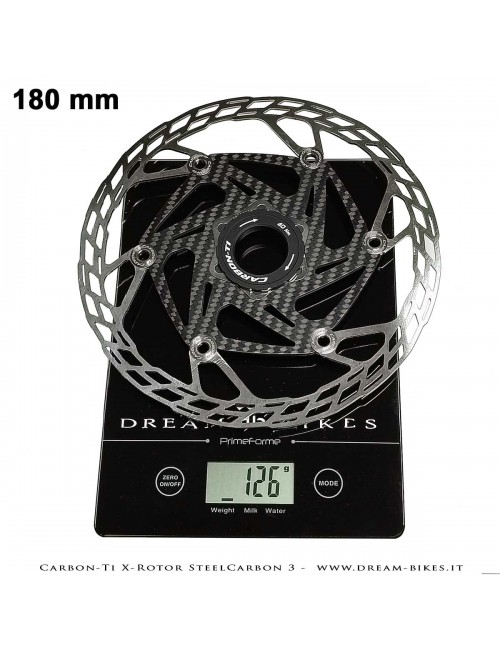 Carbon-Ti X-Rotor SteelCarbon 3 Center Lock Disc Brake Rotor