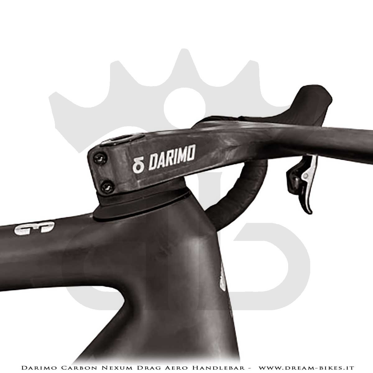 Darimo Carbon Nexum Drag Curva Manubrio Integrata Aerodinamica Ultraleggera