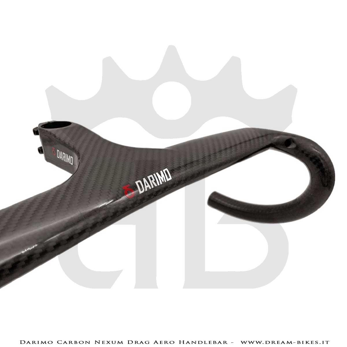 Darimo Carbon Nexum Drag Curva Manubrio Integrata Aerodinamica Ultraleggera