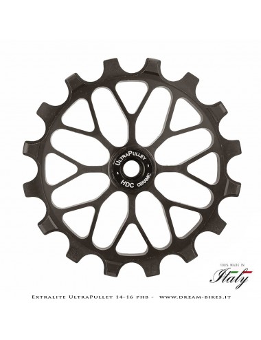 Extralite UltraPulley 14-16 PHB Pulegge Cambio 14-16 Denti Ultraleggere Sram 12V AXS T-Type