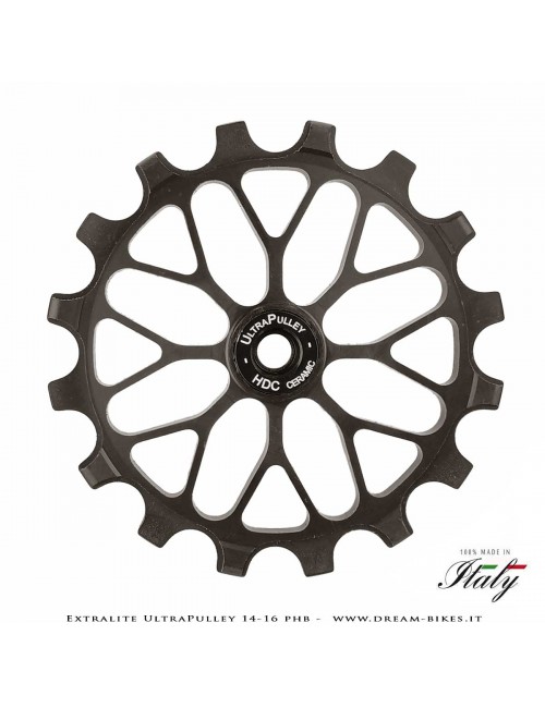 Extralite UltraPulley 14-16 PHB Pulegge Cambio 14-16 Denti Ultraleggere Sram 12V AXS T-Type