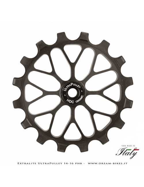 Extralite UltraPulley 14-16 PHB Ultralight 14-16 Teeth Rear Derailleur Jockey Wheels For Sram 12s AXS T-Type