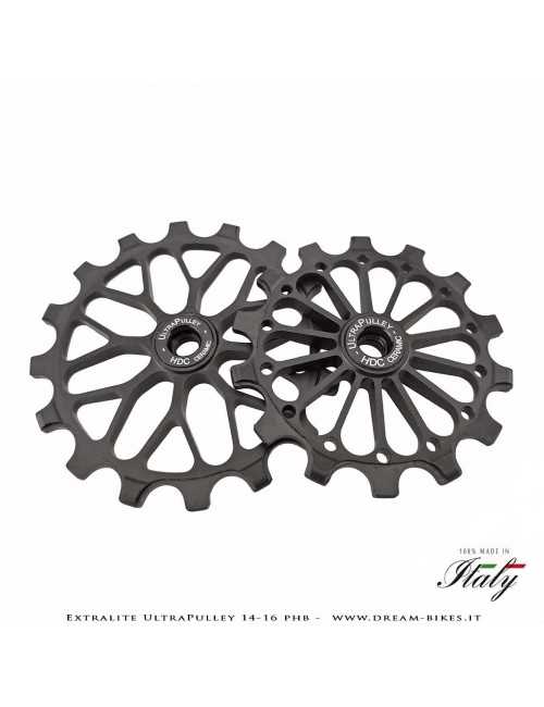Extralite UltraPulley 14-16 PHB Ultralight 14-16 Teeth Rear Derailleur Jockey Wheels For Sram 12s AXS T-Type