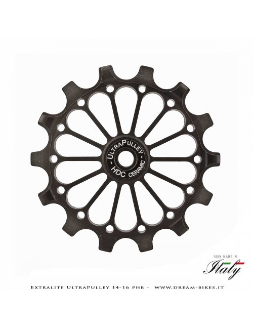 Extralite UltraPulley 14-16 PHB Pulegge Cambio 14-16 Denti Ultraleggere Sram 12V AXS T-Type